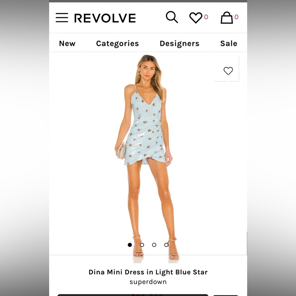 Revolve Superdown sequin dress